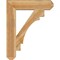 Ekena Millwork Merced Craftsman Rough Sawn Bracket, Western Red Cedar, 6"W x 30"D x 38"H BKT06X30X38MRC04RWR - alternate 4
